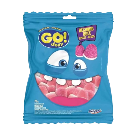 Gelatines Go Jelly 70g Beijinho Doce
