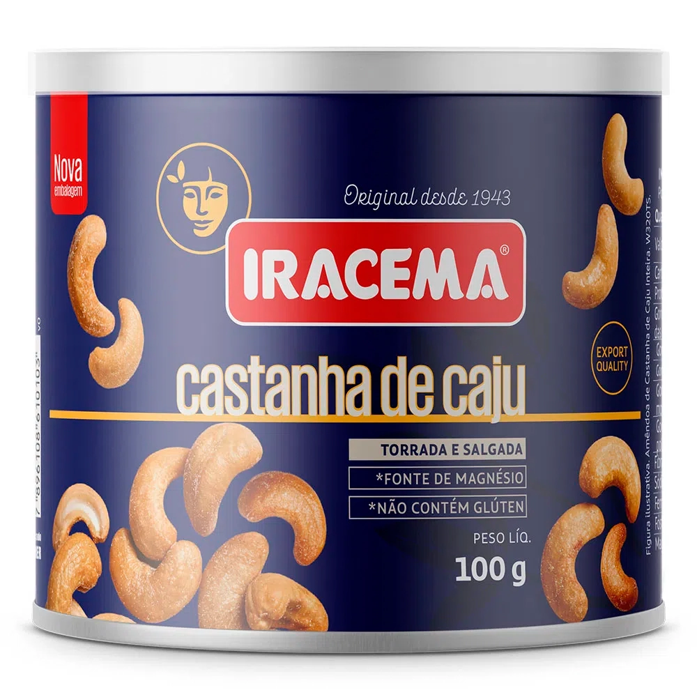Castanha De Caju Iracema 100g Lt