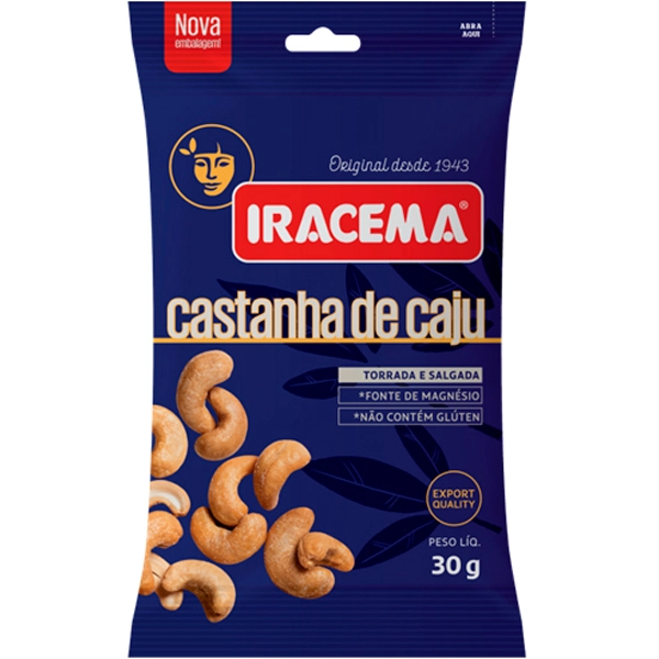Castanha De Caju Iracema Sache 30g