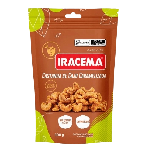 Castanha De Caju Iracema 100g Glaceada