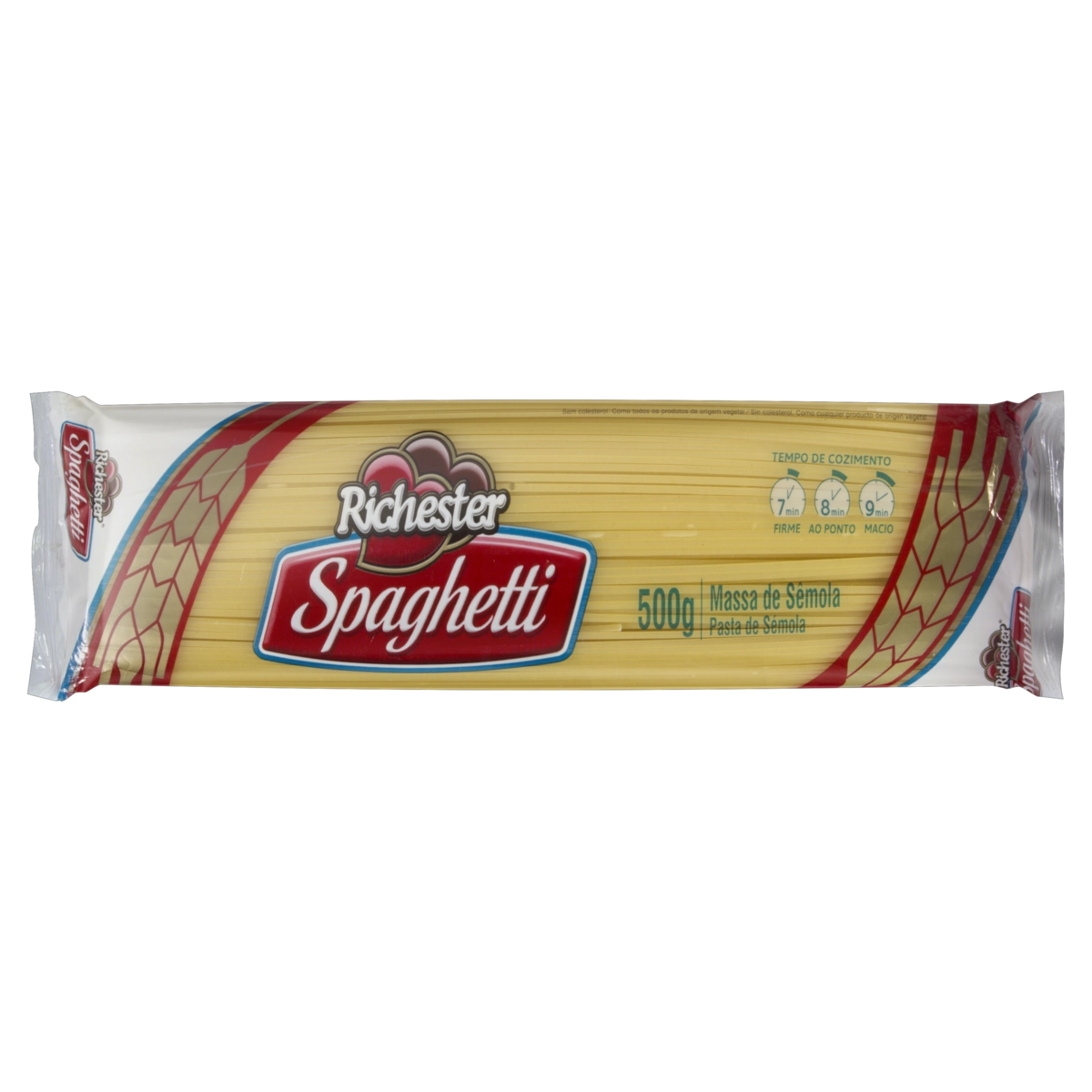 Macarrão De Sêmola Espaguete Richester Pacote 500g