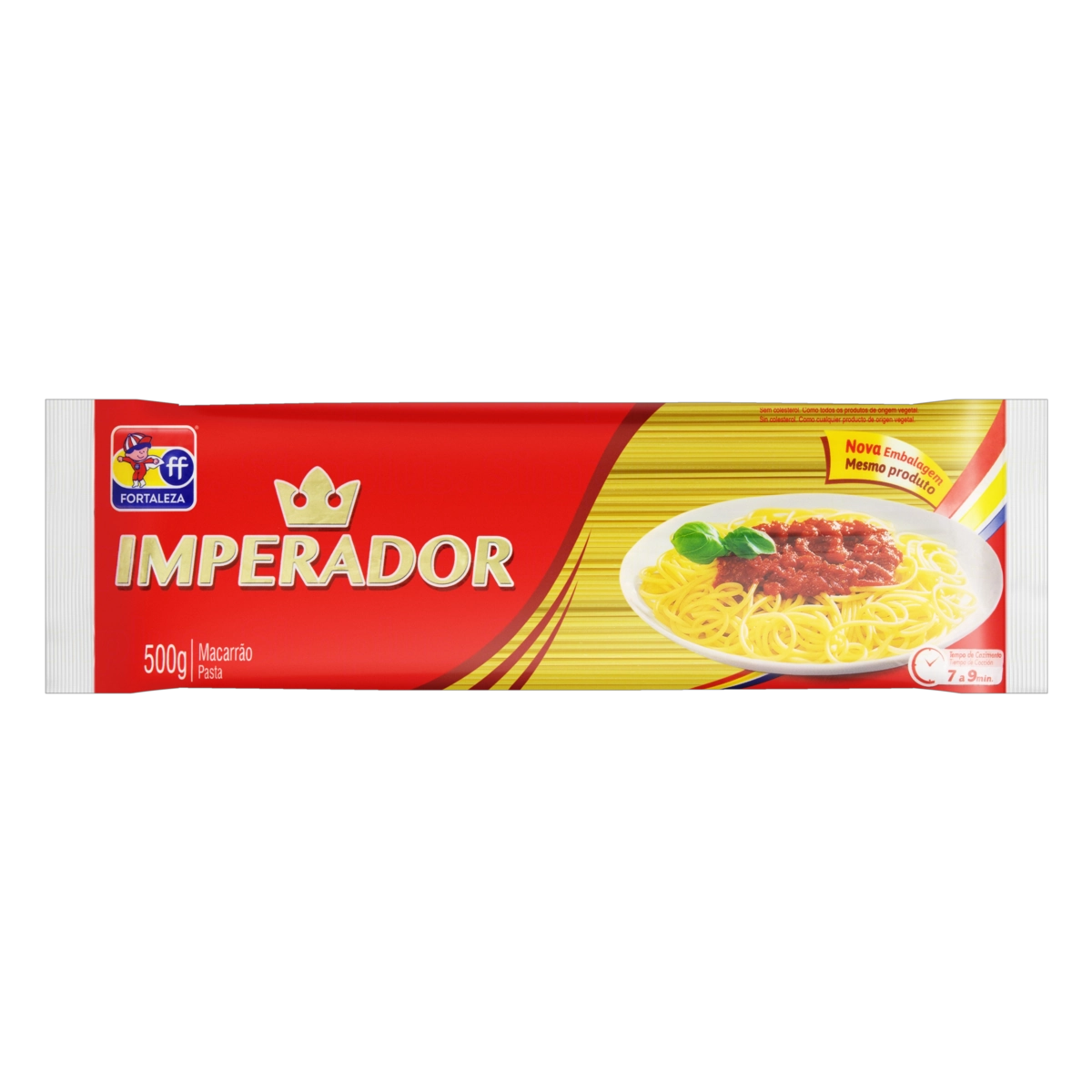 Macarrão De Trigo Espaguete Fortaleza Imperador Pacote 500g