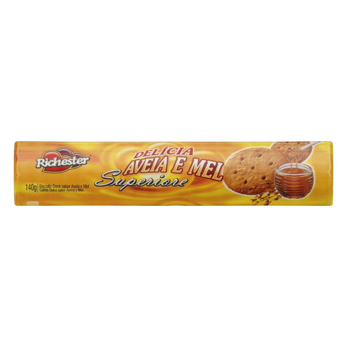 Biscoito Aveia E Mel Richester Superiore Pacote 140g