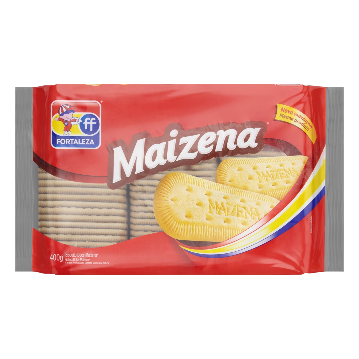 Biscoito Maizena Tradicional Fortaleza Pacote 400g