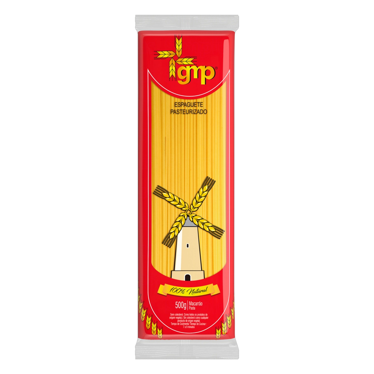 Macarrão De Sêmola Espaguete Gmp Pacote 500g