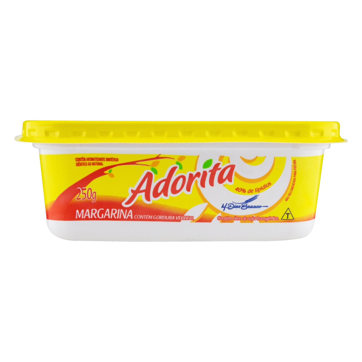 Margarina Cremosa Com Sal Adorita Pote 250g