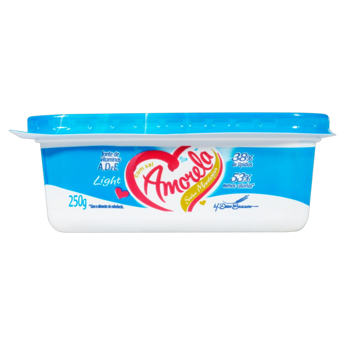 Margarina Com Sal Light Amorela Pote 250g