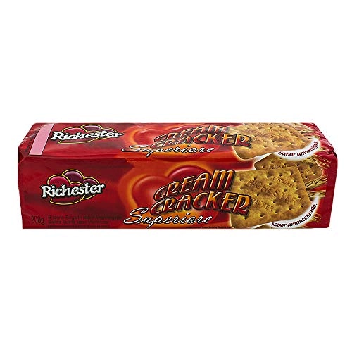 Biscoito Cream Cracker Amanteigado Richester Superiore Pacote 170g