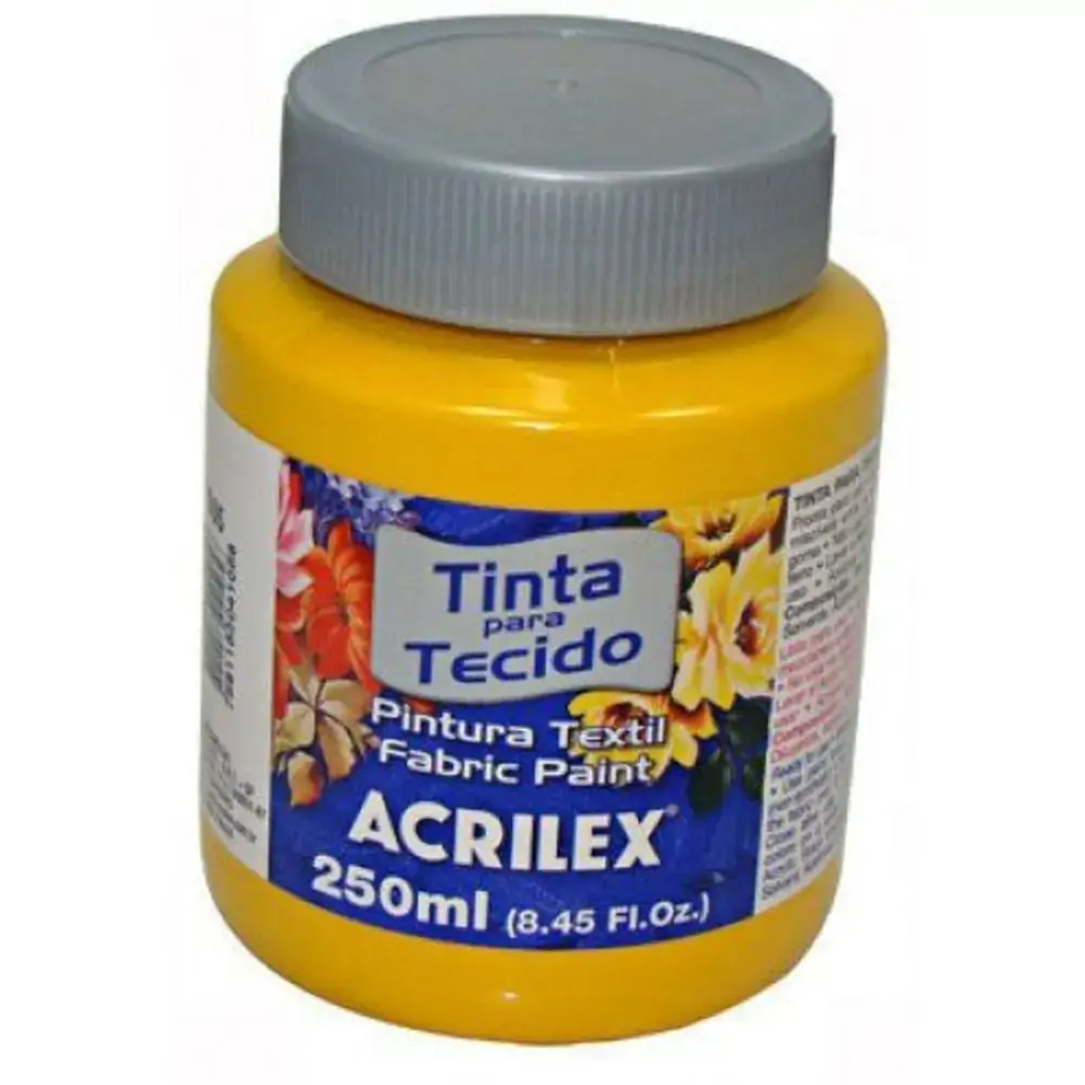 Tinta Para Tecido Amarelo Cadmio Acrilex
