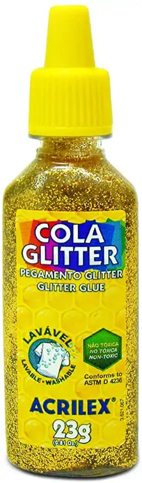 Cola Glitter Ouro Acrilex