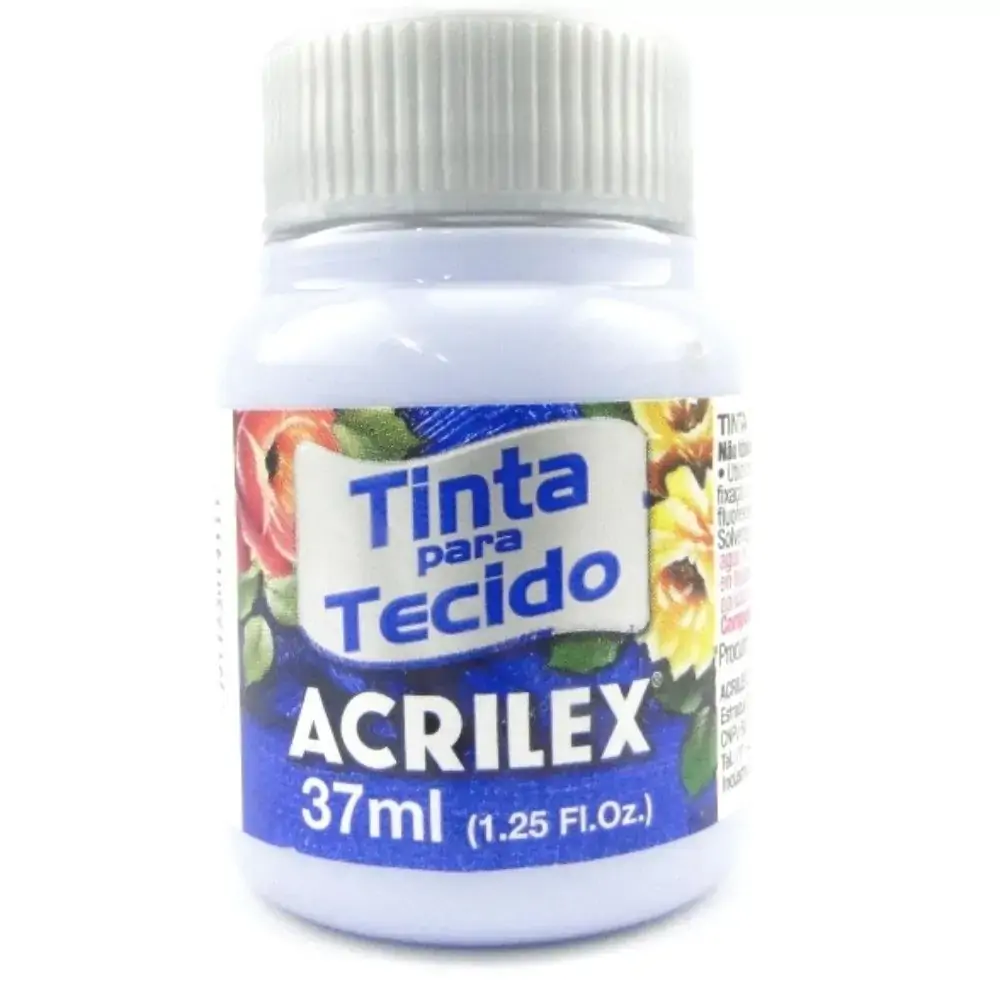 Tinta Tecido Acrilex Azul Bebe 811 37ml
