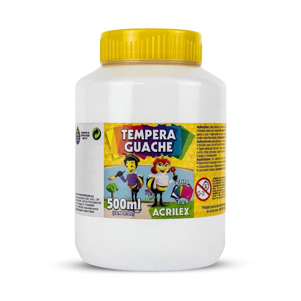 Tinta Guache 500ml Branco 2050519