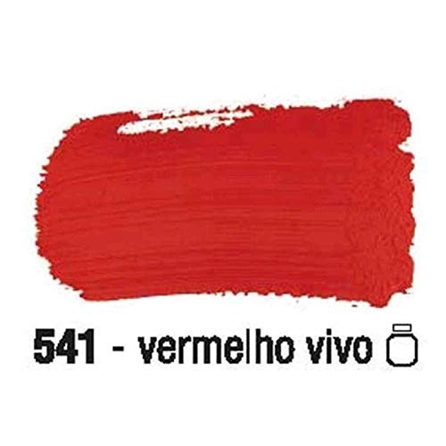 TINTA PVA FOSCA 100ML VERMELHO VIVO CARMIN ACRILEX