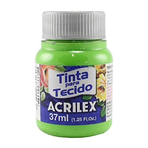 Tinta Para Tecido Verde Folha 37 Acrilex