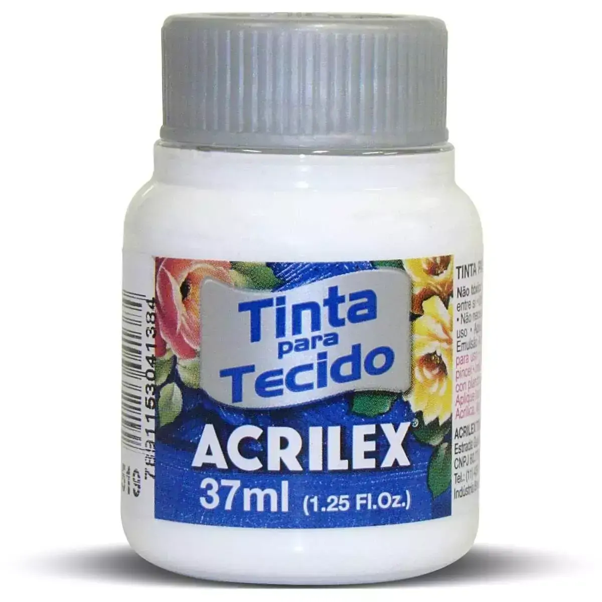 Tinta Para Tecido Fosca 37ml Branco- Acrilex