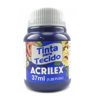 Tinta Para Tecido Azul Marinho N Acrilex