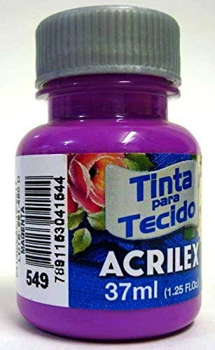 TINTA TECIDO FOSCA MAGENTA 37ML ACRILEX