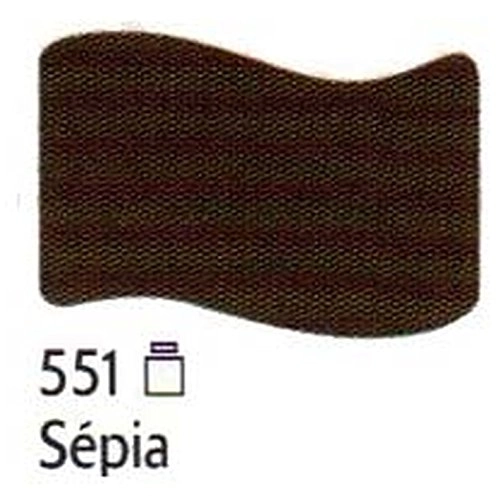 Tinta P/tecido Sepia 551 Acrilex