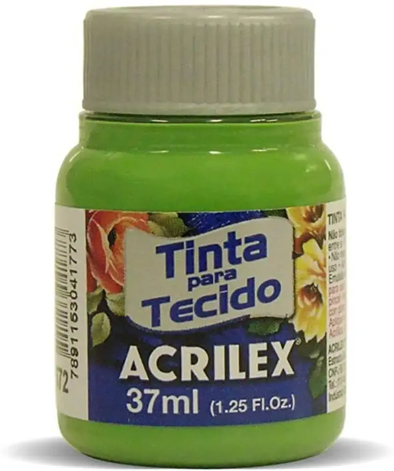 Tecido Acrilex Fosca Verde Abacate 572 1 Cor