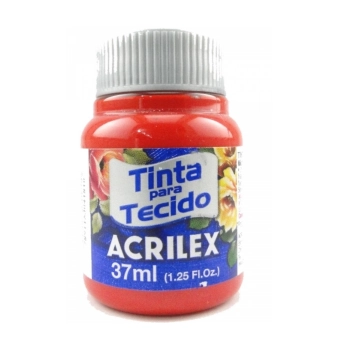 Tinta Para Tecido Vermelho Tomat Acrilex