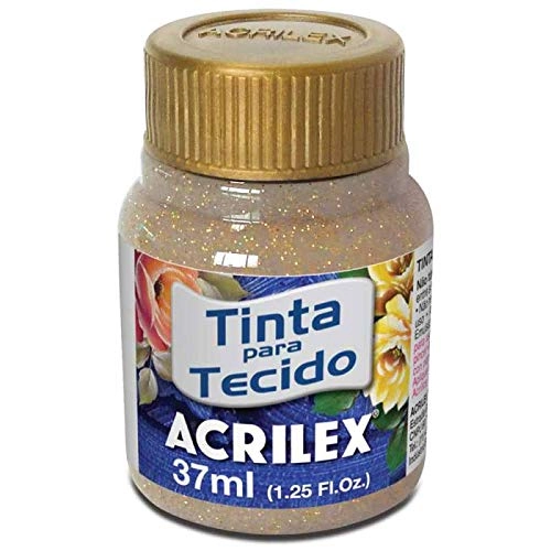 Tinta Para Tecido Ouro Acrilex