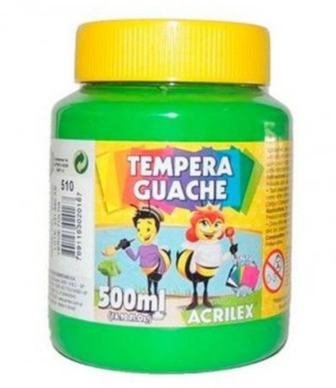 Tinta Acrilex 500ml Verde Folha