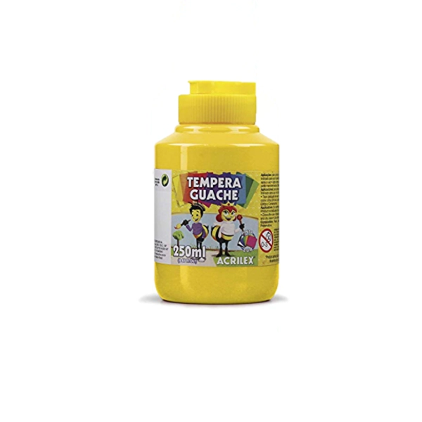 Tinta Guache 250ml Amarelo Ouro 053951