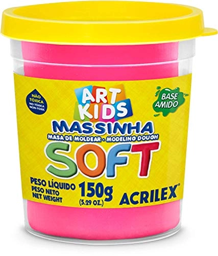 Massa para Modelar SOFT 150G.MARAVILHA Bs.amido