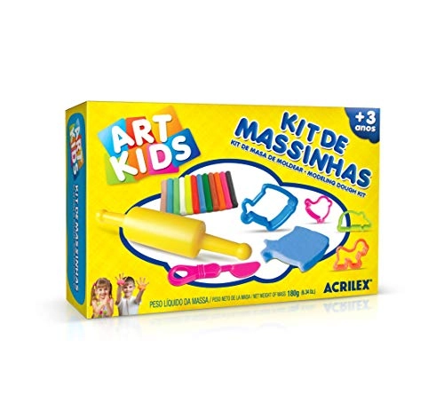 Massa para Modelar Criativa ART KIDS 2 180G.C/MOLDES