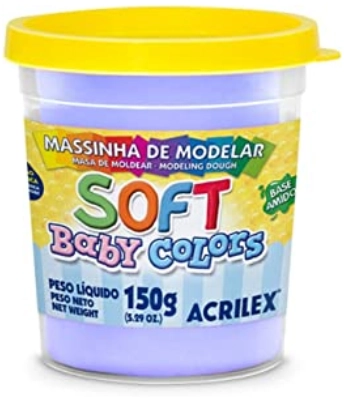 Massa De Mod Soft 150g Lila Bebe