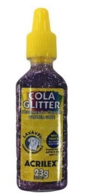 Cola Gliter 527 Pink Acrilex 23gr