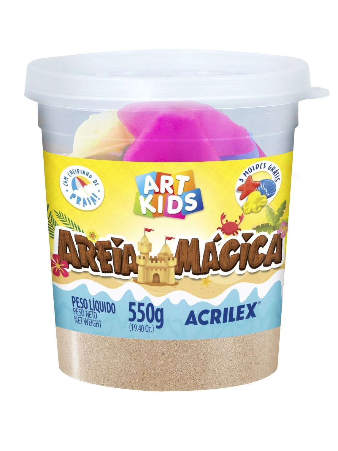 Areia Magica Acrilex 200g