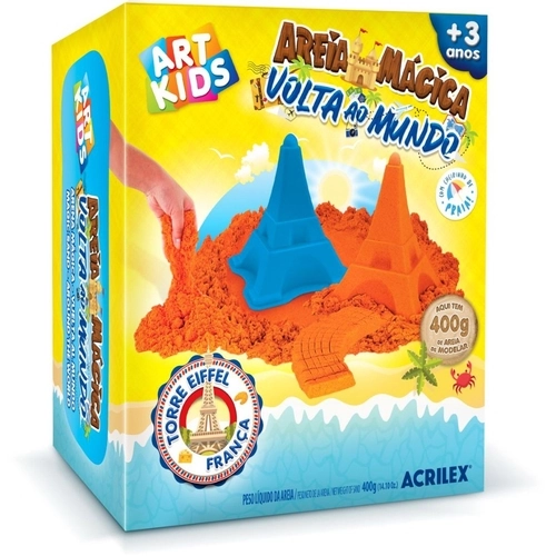 Areia Kit Torre Eifel 400g 05915 Acrilex