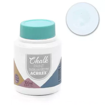 Tinta Chalk Paint 100ml Ref. 05610 519 Branco Atacado Ind Unid Acrilex