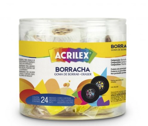 Borracha Pneu 21908 Acrilex