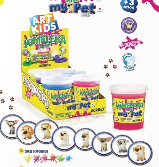 Kimeleka My Pet Dogs 180g Acrilex