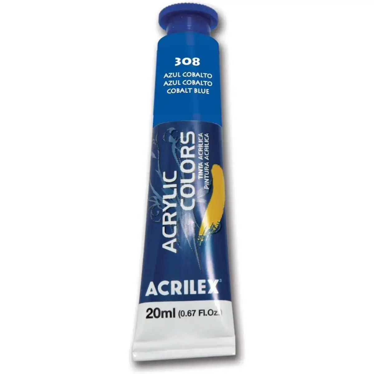 Tinta Acrílica Profissional Azul Cobalto 20ml- Acrilex