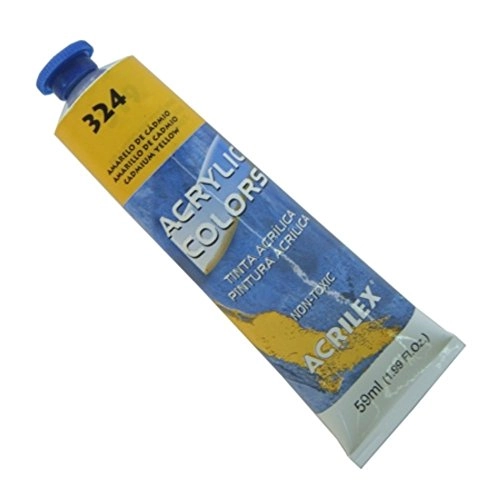Tinta Acrílica Profissional Amarelo de Cadmio 20ml- Acrilex