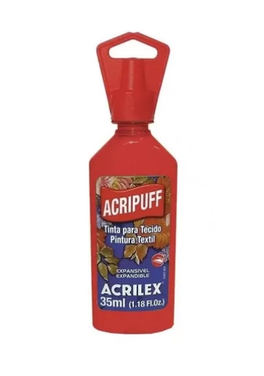 Acripuff 35ml 507 Vermelho Fogo Acrilex