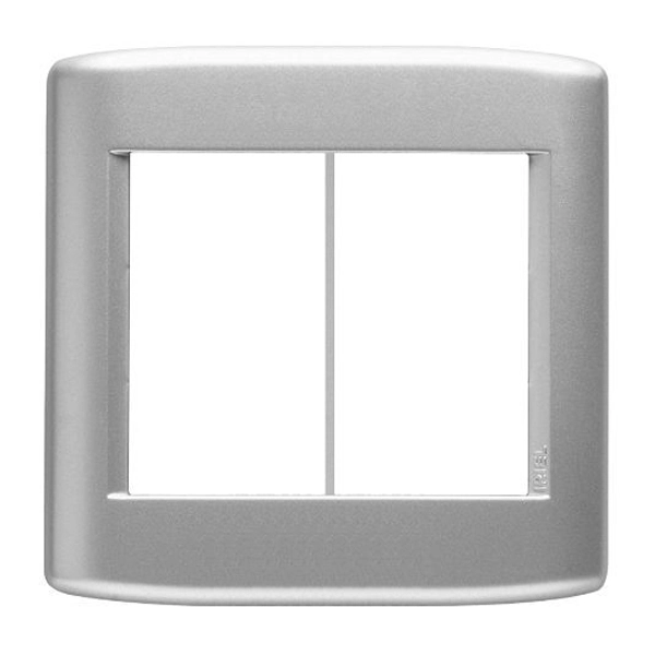 Placa sem Suporte 4x4 6Módulos Prata Talari Siemens