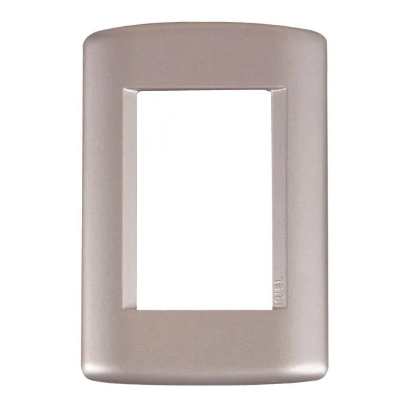 Placa sem Suporte 4x2 3Módulos Marrom Talari Siemens