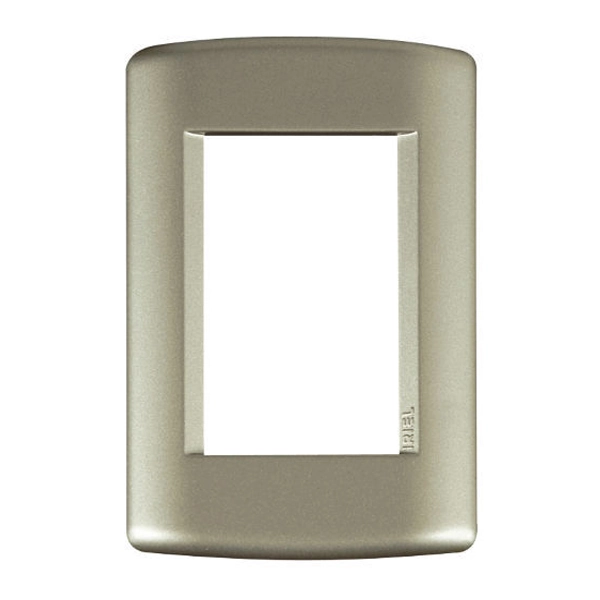 Placa sem Suporte 4x2 3Módulos Dourado Talari Siemens