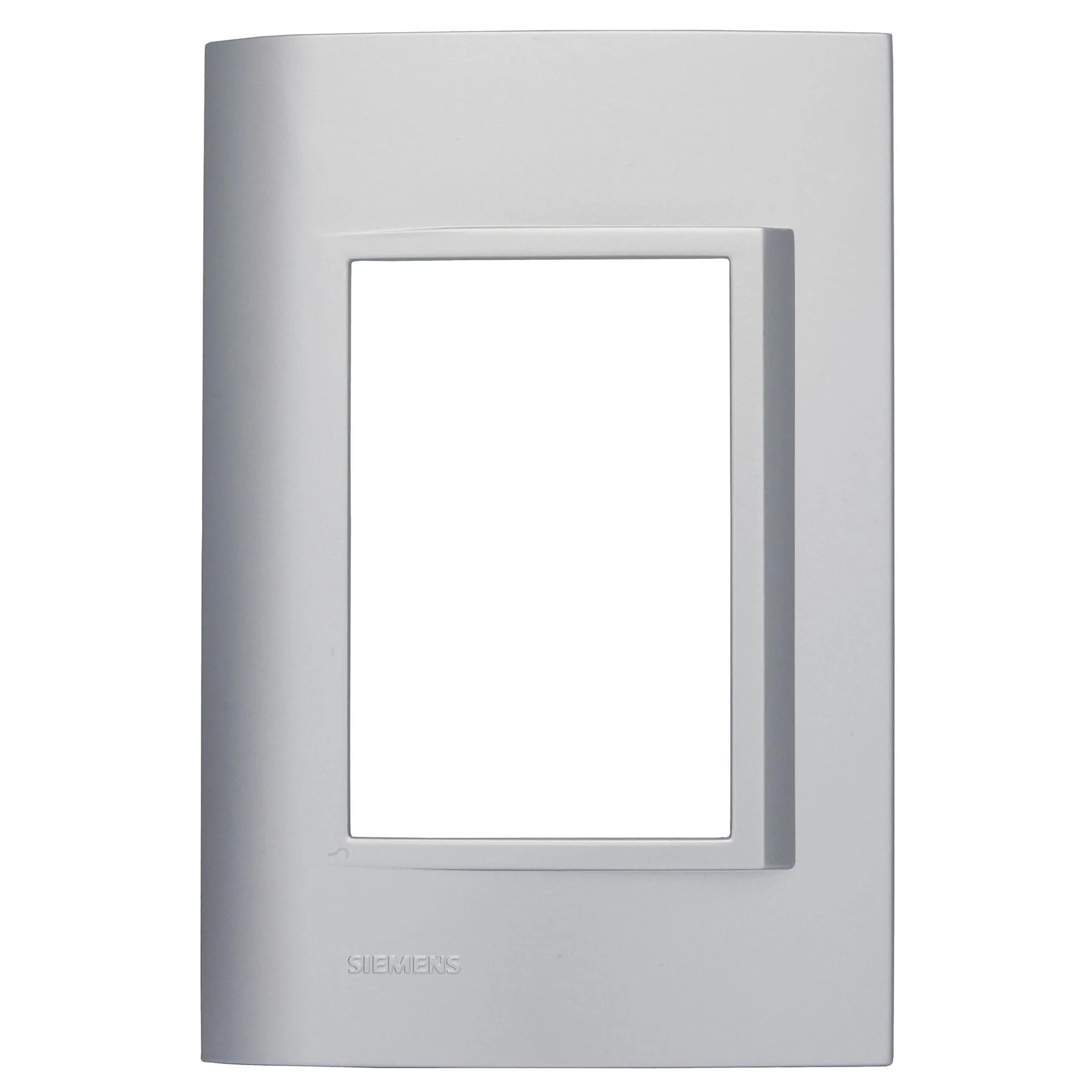 Placa sem Suporte 4x2 3Módulos Alumínio Vivace Siemens