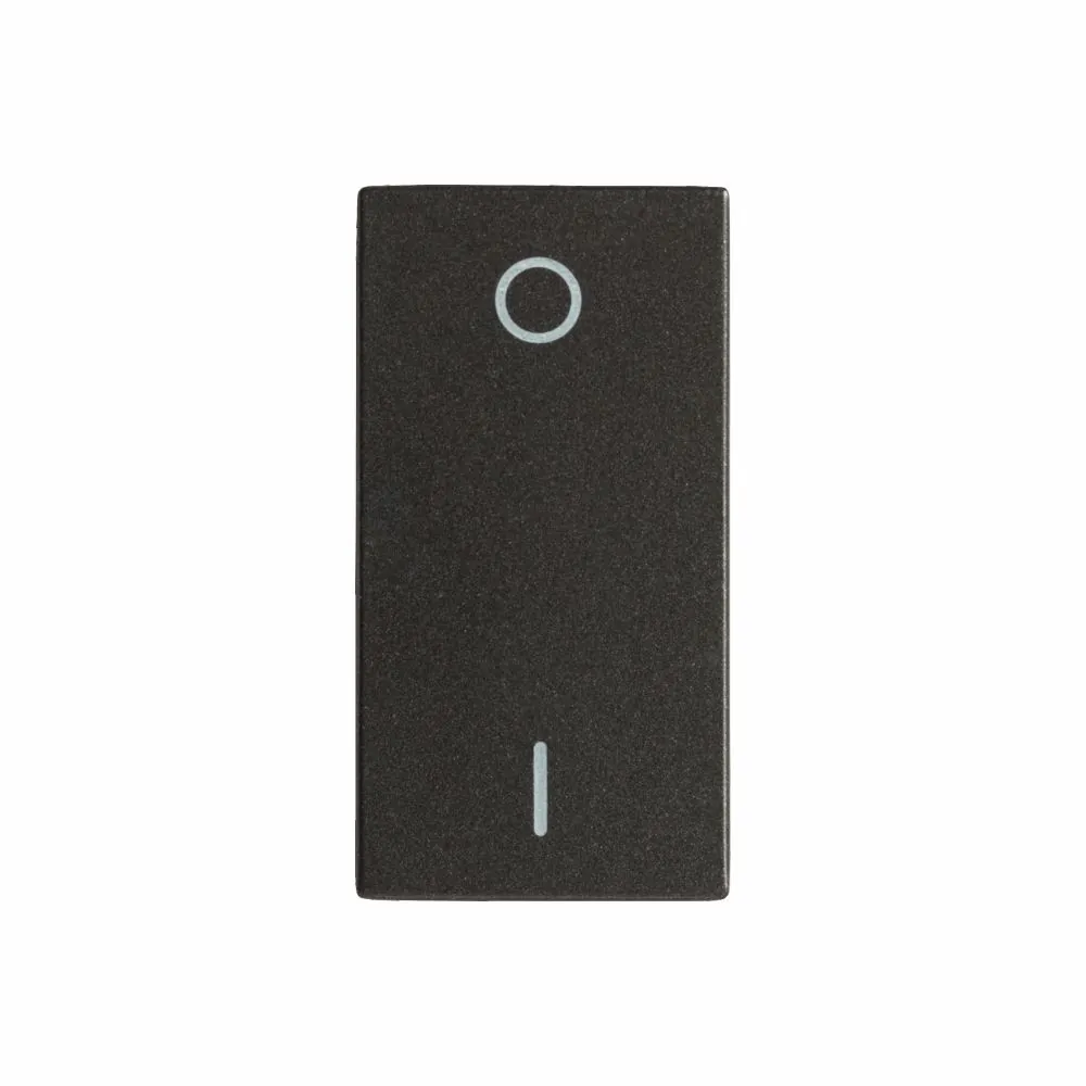 Módulo de Interruptor Bipolar Paralelo 10A Vivace Carbono Siemens