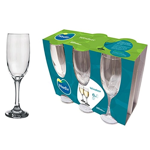Jogo de Taças para Champanhe Windsor Nadir 210ml 6 peças