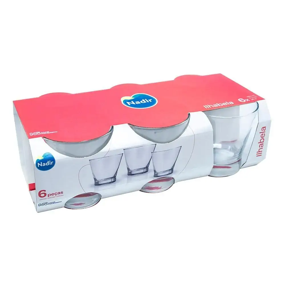 Jogo de Copos Nadir Ilhabela 350 ml com 6 peças