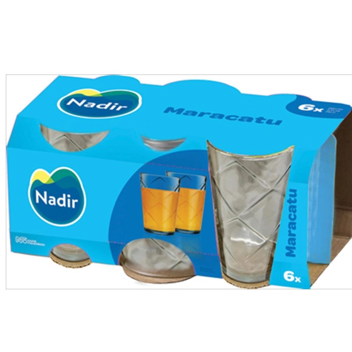 Conjunto 6 Copos Maracatu 280ml