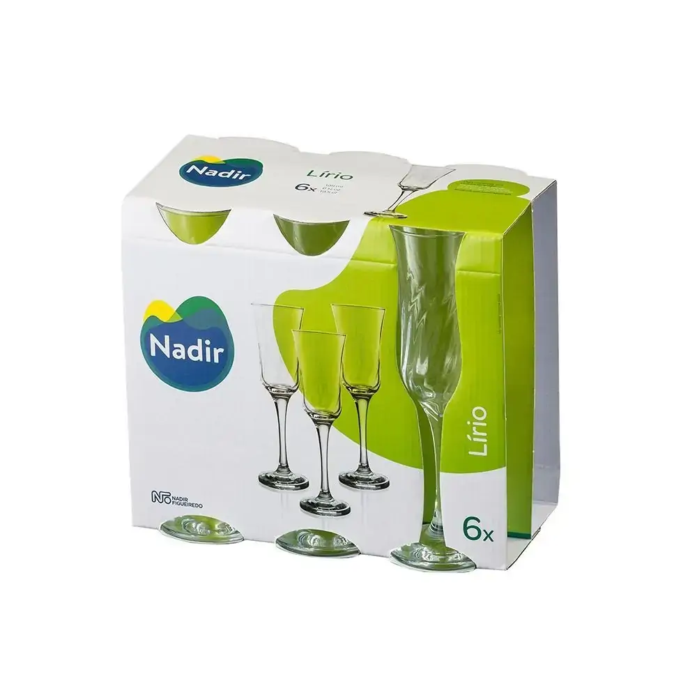 Conjunto Taça Champanhe com 6 Unidades.