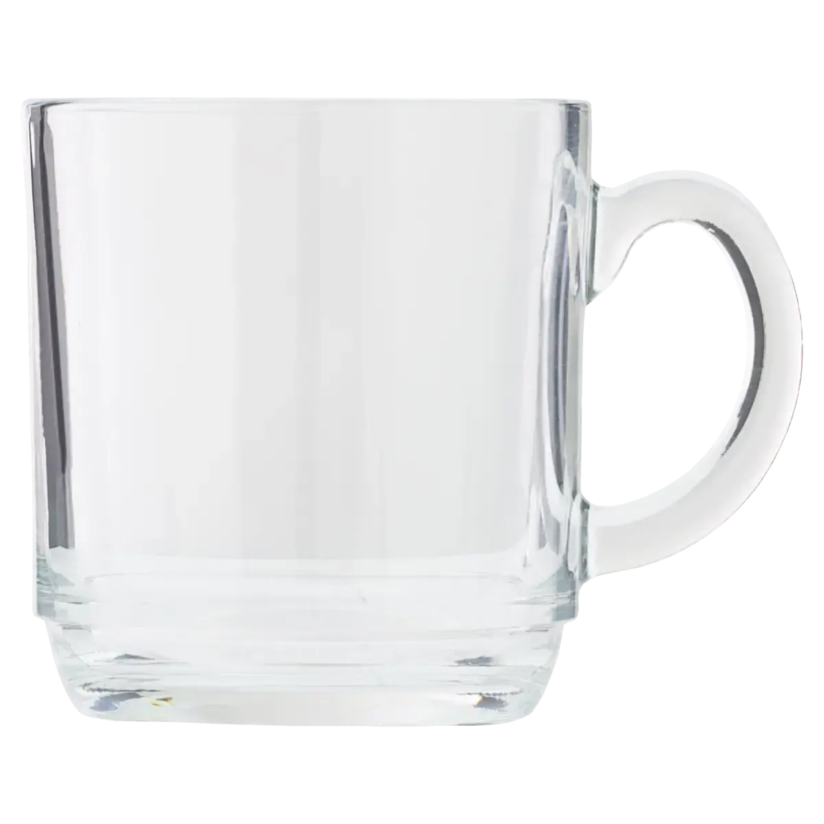 Caneca Transparente Aspen Vidro 300ml Nadir