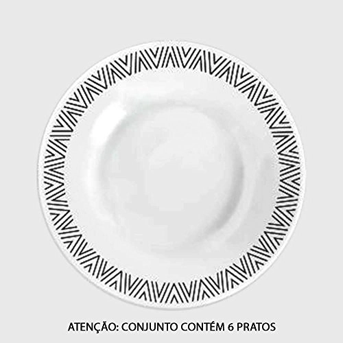 Prato Fundo Dec 23cm Duralex Opaline